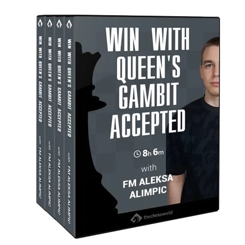 win with queens gambit accepted Alimpic Aleksa